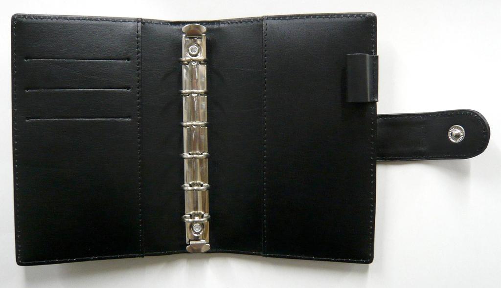 Eco B7 Cowhide Mini System Notebook и пенал с круглыми кнопками, черный SD, шариковая ручка с мраморным узором, набор для всех металлических блокнотов, красный