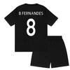 Manchester United FC Boys Fernandes 8 Sublimated Short Pyjama Set