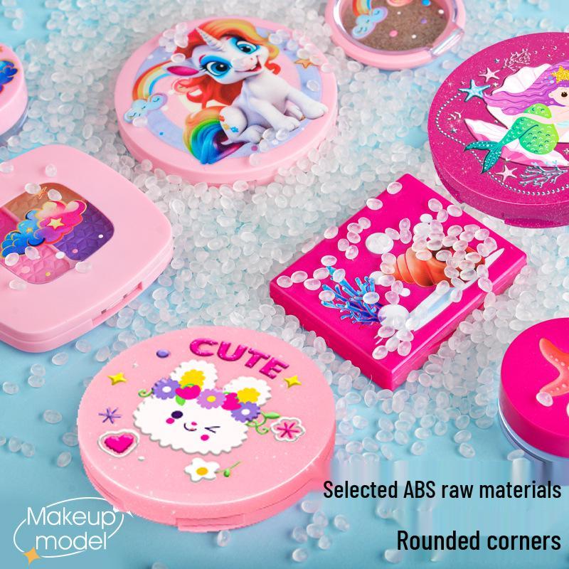 Children's Cross-Border Cosmetic Play Set: Lipstick, Nail Polish, Makeup Box, Princess Dressing Table Toy