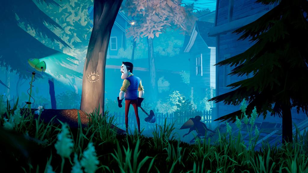 Hello Neighbor 2 PS4 Североамериканский импорт Регионально свободная Версия для США