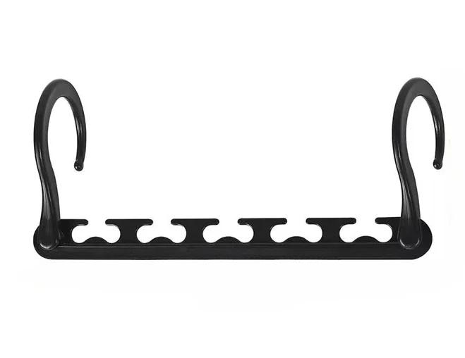 1 шт. Складная волшебная вешалка Многофункциональный пятисекционный соединительный крючок Пластик ABS Вращающаяся вешалка для хранения Вешалка для пальто 2025 Вешалки