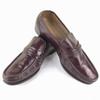 HANOVER Coin Loafer Business Casual Shoes Burgundy Size 10.5M 28.0-28.5(USED)