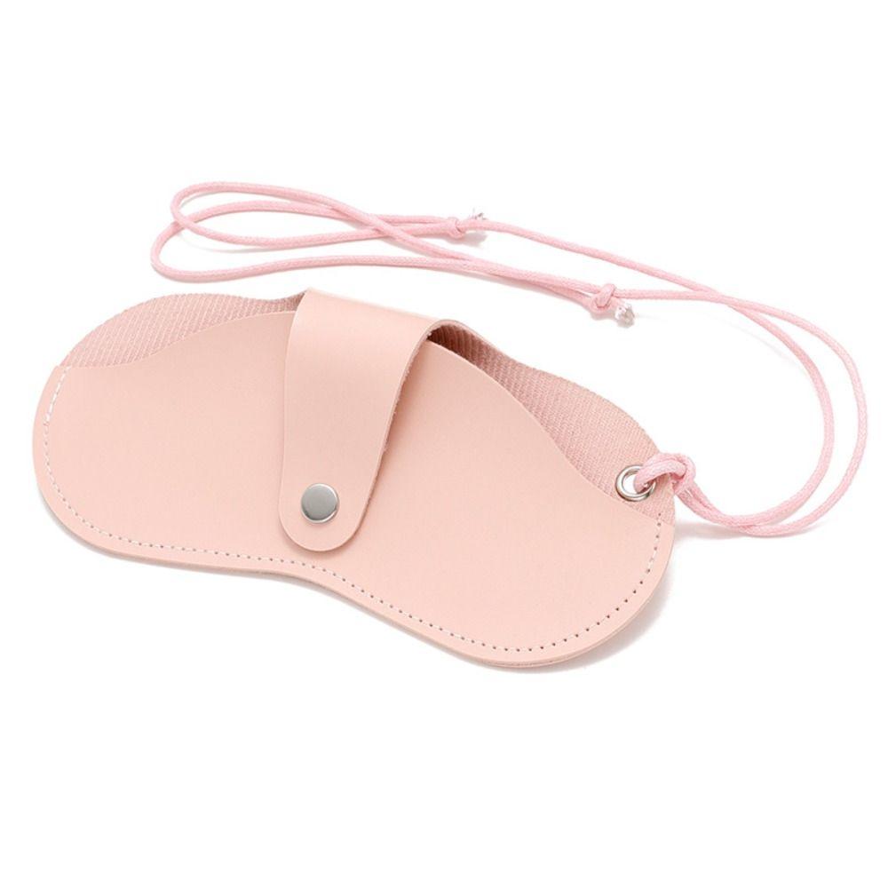 Halter Sunglasses Storage Clip Pu Leather Eyeglasses Case Fashion Glasses Storage Bag  Female