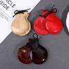2Pcs Traditional Castanet Wood Spanish Castanets Flamenco Dance Castanets W String Hand Clapper Children Percussion Instrument