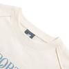 New Balance T-Shirts Women's Ecru Crew Neck Moderate AWT53305-PEF