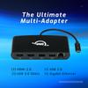 Official OWC Thunderbolt Mini Dock 4K HDMI x2 USB x2 Gigabit Ethernet 20cm Integrated Thunderbolt Cable For Macs and PCs with TB [OWC Store]