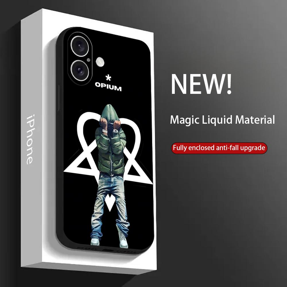 Популярный K-Ken Car-son Певец Чехол для телефона Для iPhone 17 16 15 14 13 12 11 X XR XS 8 Plus Mini Pro Max Мягкий черный Ударопрочный Чехол