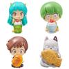 Urusei Yatsura Mogumogutai x All 4 Types Set Full Comp Gacha Gacha Капсульная игрушка