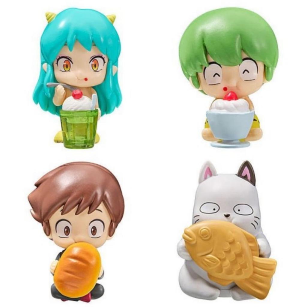 Urusei Yatsura Mogumogutai x All 4 Types Set Full Comp Gacha Gacha Капсульная игрушка