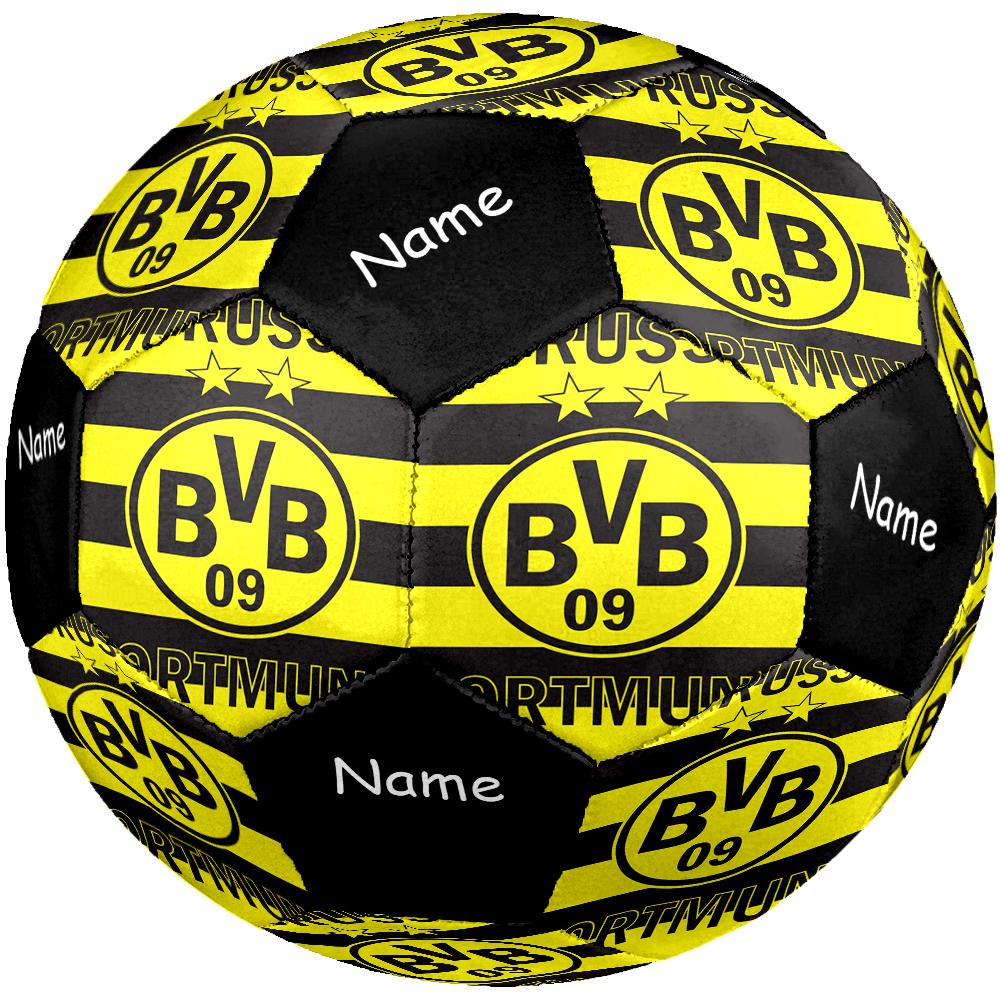 Custom Name Borussia Dortmund Theme Size 5 Soccer Ball, Suitable for Both Indoor and Outdoor Matches, a Gift Suitable for Everyone.