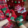 5Pairs Plush Christmas Fleece Socks Cartoon Winter Floor Socks Soft Sleeping Socks Women  Women
