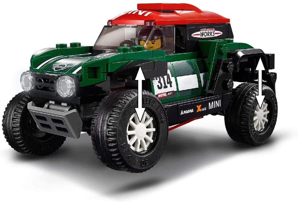LEGO 1967 Mini Cooper S Rally и 2018 Mini John Cooper Works Buggy 75894 Block Toy Boys Car