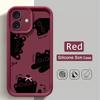 Милый мультяшный кот Чехол для телефона iPhone 15 Pro Max 11 12 13 16 14 Plus Силиконовый противоударный чехол Защитная крышка для объектива