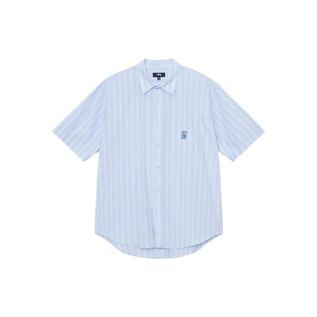 Stussy Boxy Striped Short Sleeve Shirt 1110290