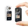 New S70 Tiny Thumb Camera 1.47inch IPS Big Screen 180° Twise Lens Hands-free Portable Camera Long Lasting Battery Anti-loss 2.7K 1080P Mp4 Mini Cam