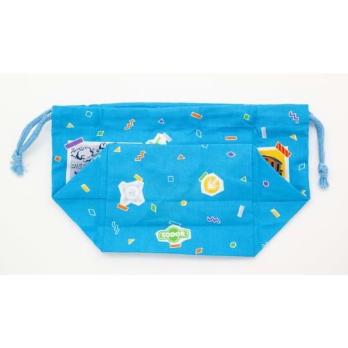 OSK Thomas the Tank Engine Drawstring Lunch Bag, Blue [KB-1]