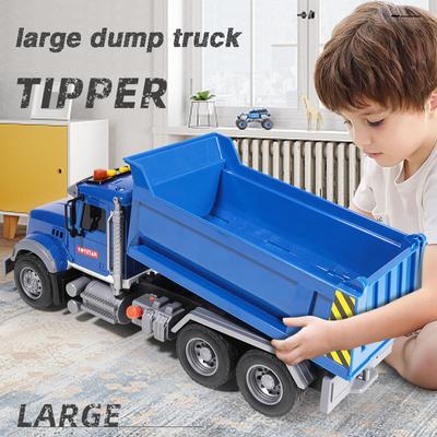 Новый очень большой игрушечный самосвал, симулятор инженерного грузовика, большой грузовик для детей, большой транспортный грузовик, модель автомобиля, подарок для мальчика
