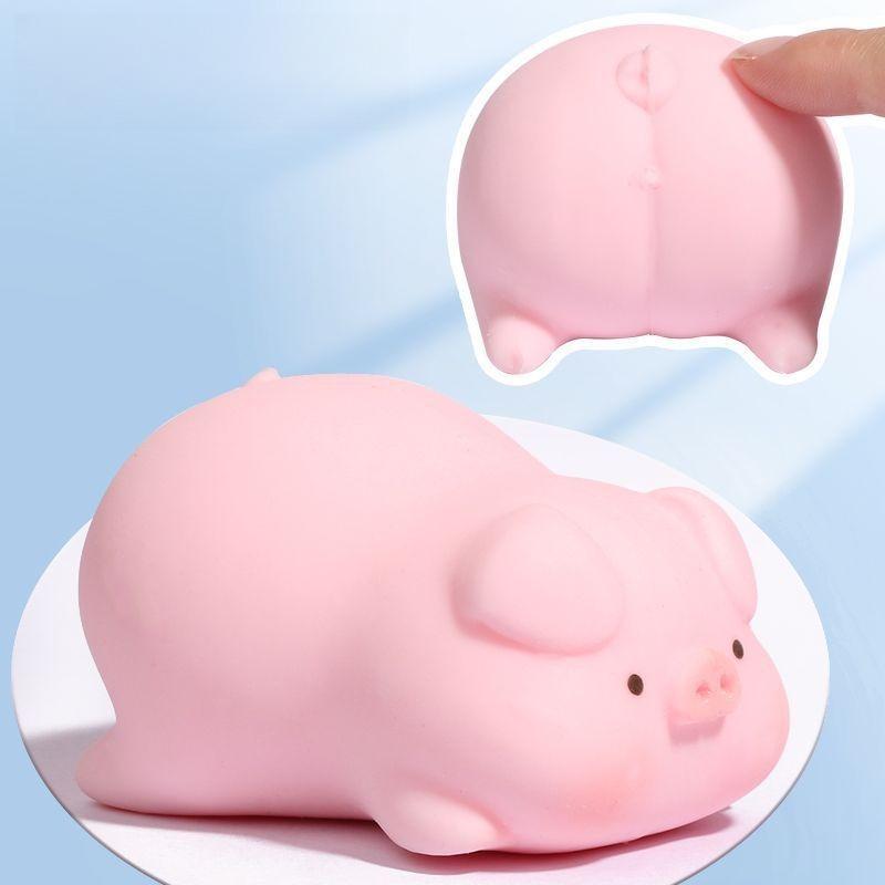 1PC Cute Q-pin Pinch Le Decompression Small Toy Slow Rebound Pressure Reduction Tool for Children Adult Vent Dolls