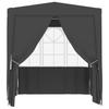 VidaXL Reception Tent with Side Walls Gazebo Arbor Pavilion Marquee Wedding Barbecue Camping Trip 48533