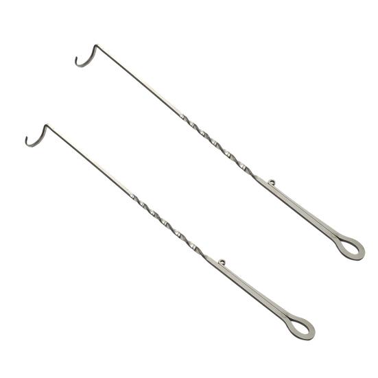 Пигтейл Флиппер Нержавеющая сталь Гриль Лопатка Крюк Эргономичный Мясо Переворачиватель Крюк Для Гриля Стейк Ребра Курица Кухонные Аксессуары Для Барбекю