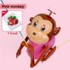 Interactive Cartoon Monkey Climbing Rope Toy Fun Pull Line Game For Children Educational Learning Play For Babies Fun Toys