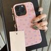 Flower Phone Case For iPhone 16 Pro Case for iPhone 11 12 13 14 15 Pro Max 16 Plus Silicone Soft Leather Texture Cover Fundas