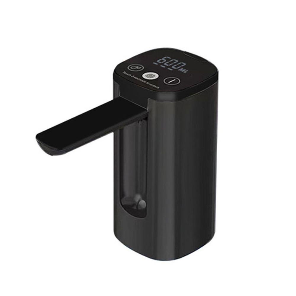 Автоматический насос для бутылок с водой, светодиодный дисплей, дозатор воды, количественный дозатор вина, уличный