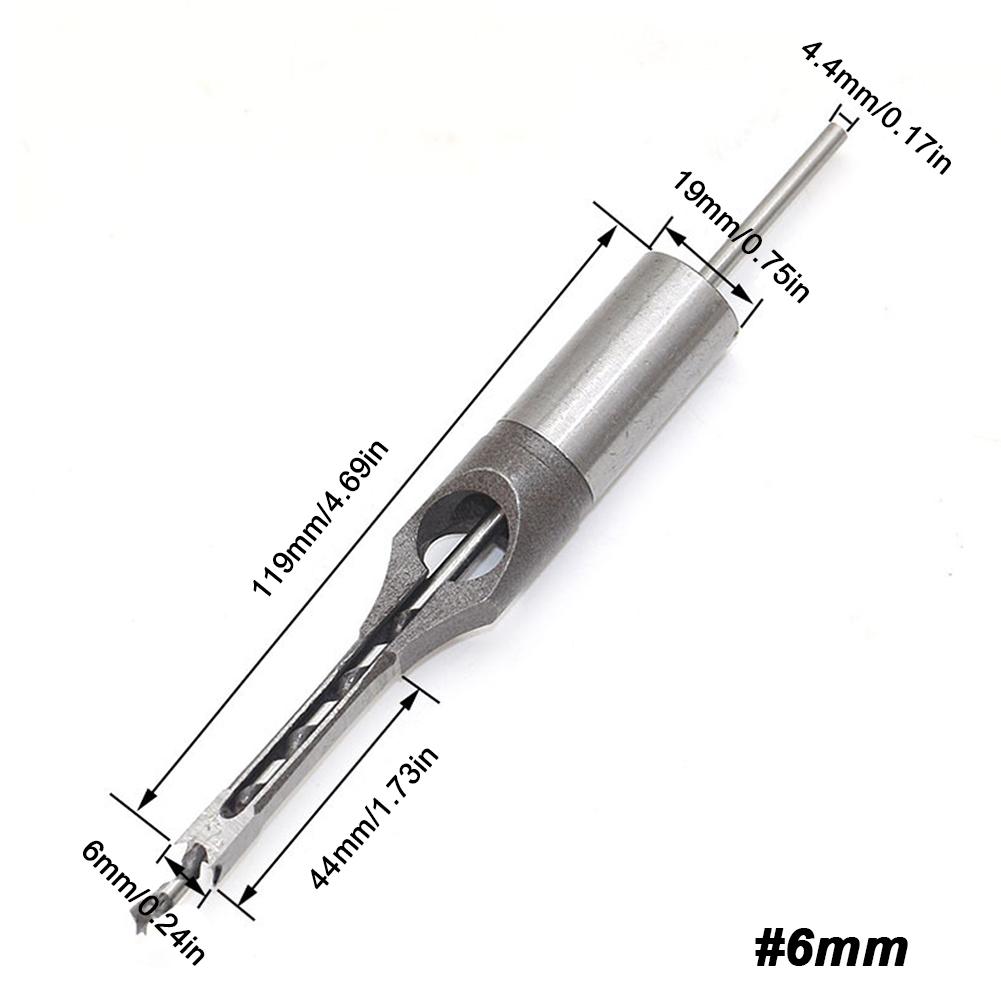 1 шт. 6-16 мм HSS сверло с квадратным отверстием Сверла для деревообработки Шнек Долбежное долото Набор сверл Сделай сам Мебель Квадратное сверло для деревообработки