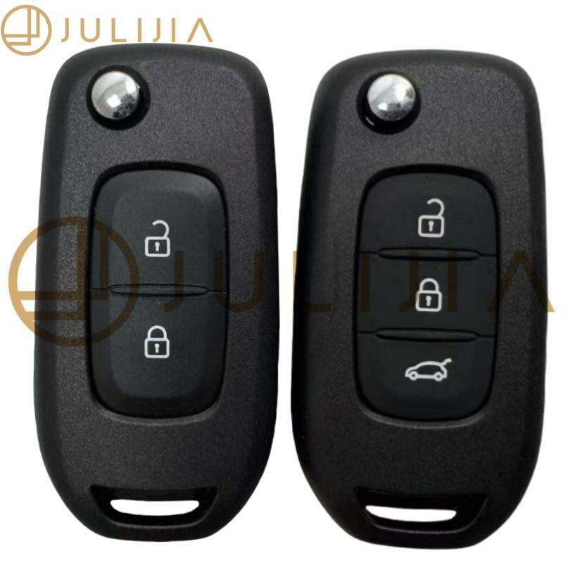 Для Renault 4A Чип 433 МГц PCF7961M Megane3 Logan2 Kadjar Captur Symbol Dacia Duster Умный Откидной Ключ Автомобиля 2 3 Кнопки CWTWB1G767
