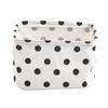 Foldable Storage Basket with Handles Waterproof Large Capacity Cotton Linen Printed Multifunctional Home Office Nursery Laundry Closet Organizer Bin