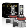 LTONXEN H11 LED Headlight/Fog Lamp, H8, H9, H11, H16, LED Bulb, Explosive Light, White,