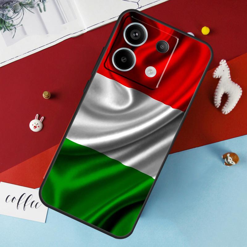 Чехол с флагом Италии для Xiaomi Redmi Note 13 12 10 8 9 11 Pro 12S 10S 11S Redmi 13C 10A 10C 9C 12C