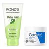 POND'S Набор: Очищающее средство против акне и Увлажняющий крем CeraVe