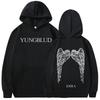 Yungblud IDOLS Крылья Альбом Тур Принт Худи Унисекс Ретро Мода Свободный Хип-Хоп Уличная Одежда Толстовка с Капюшоном для Мужчин Женщин