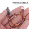 4209 Stemma Qt / Qwiic Jst Sh 4-контактный к Premium Male Headers Соединительный кабель Длина 200 мм