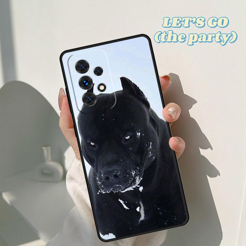Чехол для телефона с собакой Питбуль Для Samsung Galaxy A42 A31 A40 A51 A71 A32 A80 A91 A52 A72 A73 A20e A21S A50 A70 A11 A12 Обложка