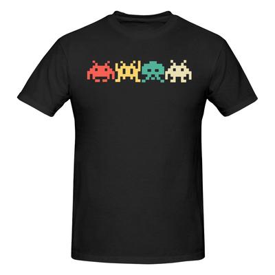 80s Video Game Arcade T Shirts Graphic Y2k Summer Crewneck Unisex Wounisex Tshirt Tops