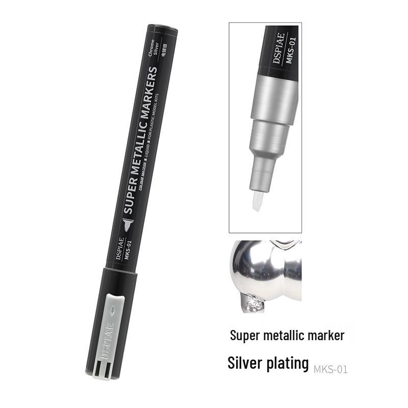 DSPIAE Despai Water-based Soft Tip Pen for Military Models - Base & Metallic Colors for Coloring & Touch-ups