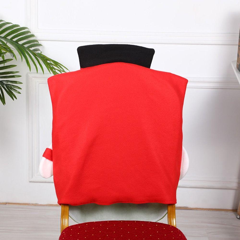 Cartoon Dinner Chair Seat Cover Seat Protector Wear for Chairs Christmas Chair Cover Party Decor