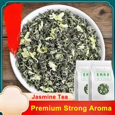 Премиальный крепкий ароматный жасминовый чай, настоящий снежный жасмин 2024 года, новый чай