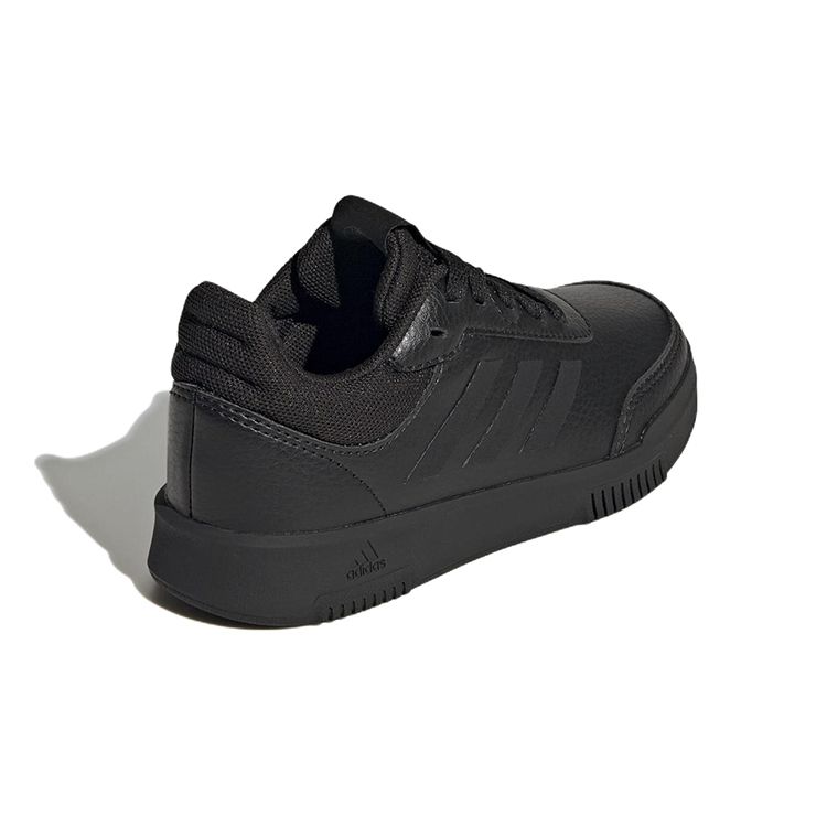 adidas Neo Tensaur Sport Training Шнуровка Повседневные Нескользящие Прочные Низкие Детские Кеды для Скейтборда Детские кроссовки Черный GW6424