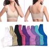 Women Seamless Fitness Gym Sports Full Bra Push Up Wireless Underwear Shape Wear Stretch Lift Crop Tank Bra Top Plus Size