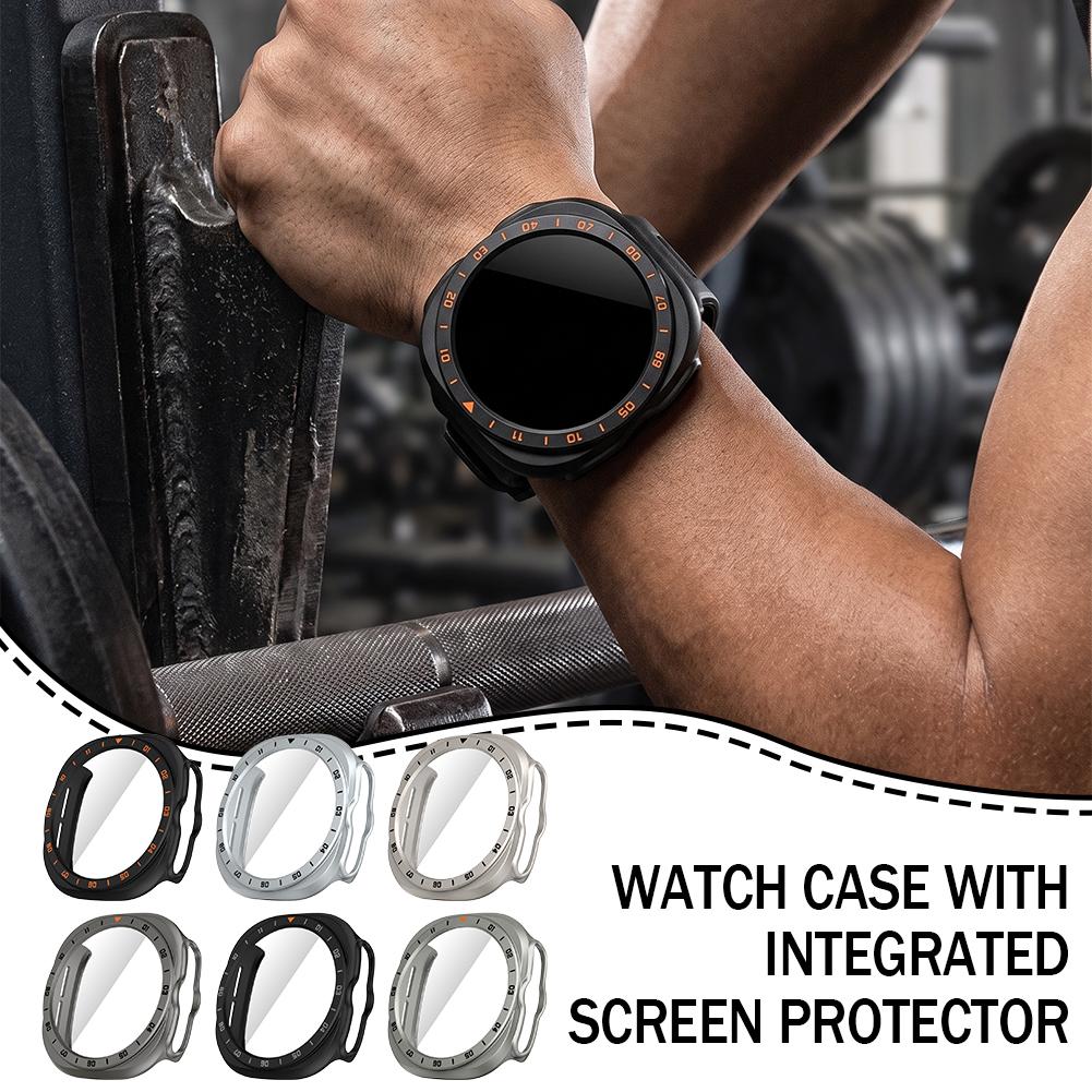 Защитный чехол-бампер из закаленного стекла для Samsung Galaxy Watch 9 Ultra2 47 мм, противоударный, защита от царапин для Watch Ultra 2026