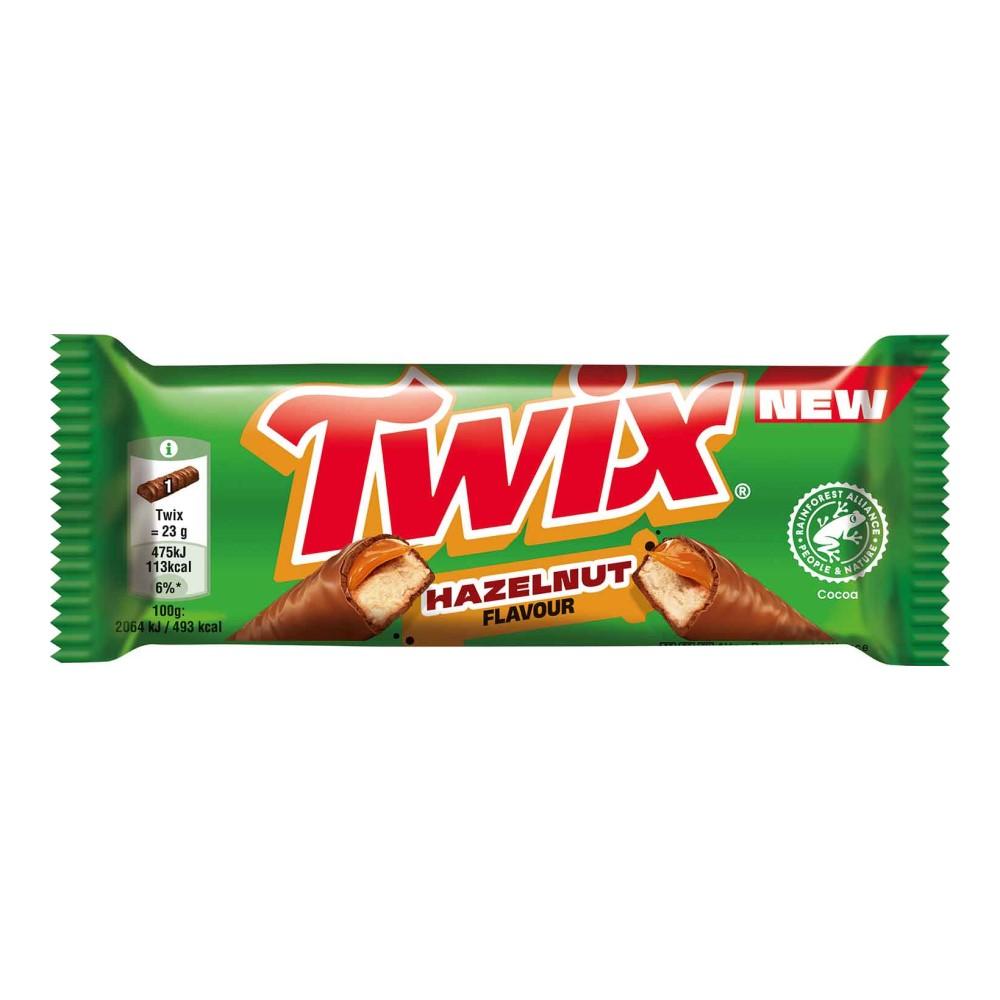 Twix Hazelnut Chocolate Bars 46G X 5