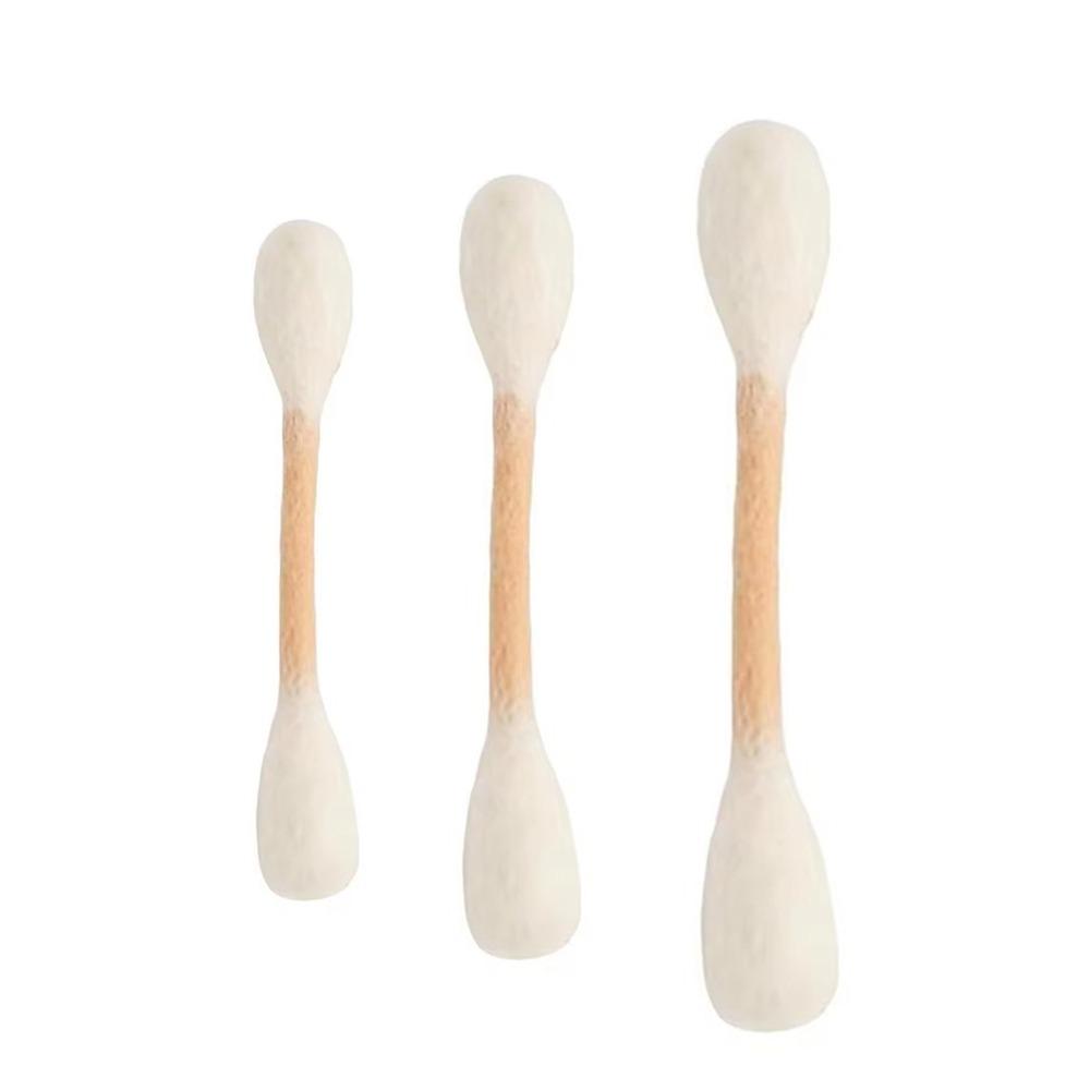 3PCS Bite Resistant Giant Qtip Cat Toy Anti-Boredom Cat Grinding Biting Stick Dental Care