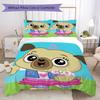 Chips and Potatoes Pattern Bedding,Quilt Set Quilt Cover Pillowcase Home Birthday Gift (1*duvet cover+2*pillowcase,without core)DSJT0925345