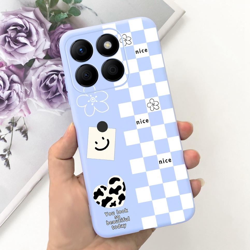 Women Fashion Girly Phone Case For Huawei Honor X9b Honor X8b Coque Funda Flower Pattern Soft Silicone Funda HonorX9b 5G Coques