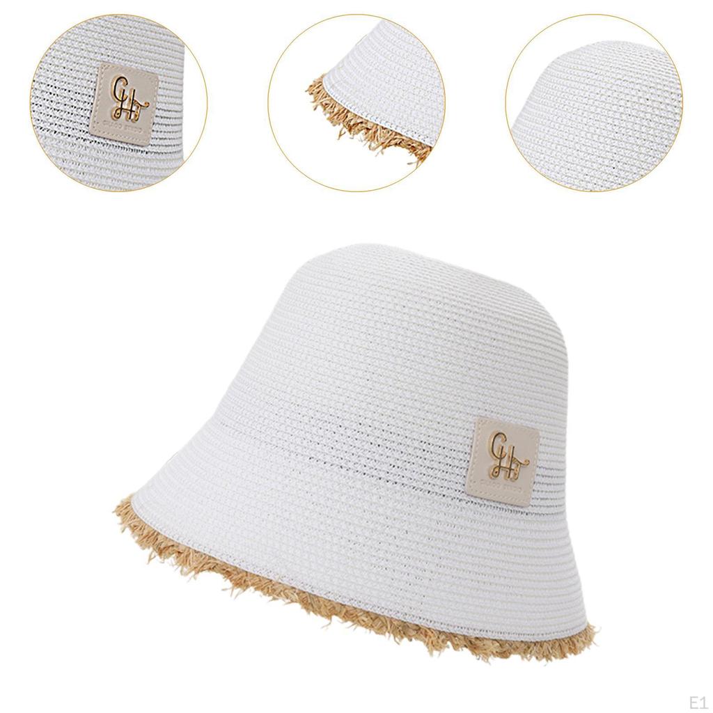 Женская шляпа-ведро Креативный рыбак для путешествий Поездки на день рождения Вечеринка на свежем воздухе