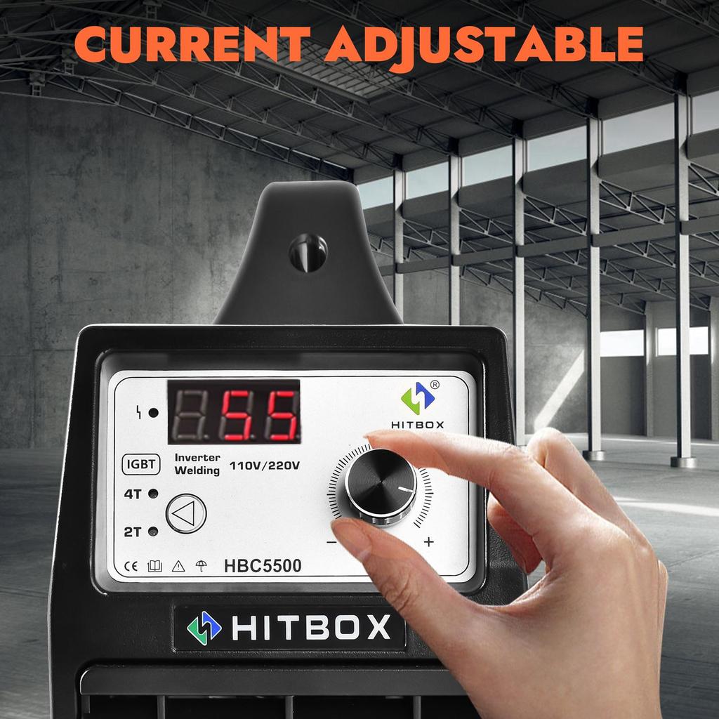 HITBOX HBC5500 55A плазменный резак IGBT инверторный металлоплазменный резак с высокочастотным контактным зажиганием плазменный сварочный аппарат 220 В максимальная толщина резки 21 мм