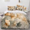 Ginkgo biloba 3D high definition digital printing duvet cover set soft and comfortable bedding